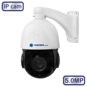 Видеокамера MT-PTZ5.0IP18SG PoE (4,7-84,6mm)